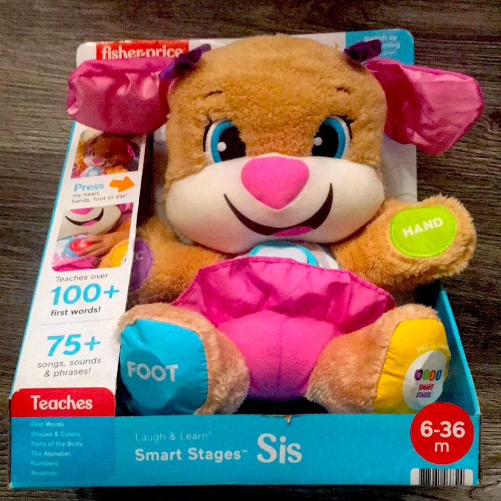 Fisher price laugh and learn smart stages